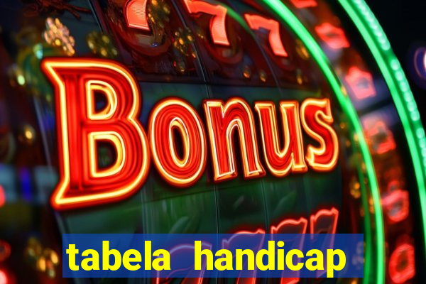 tabela handicap asiatico escanteios